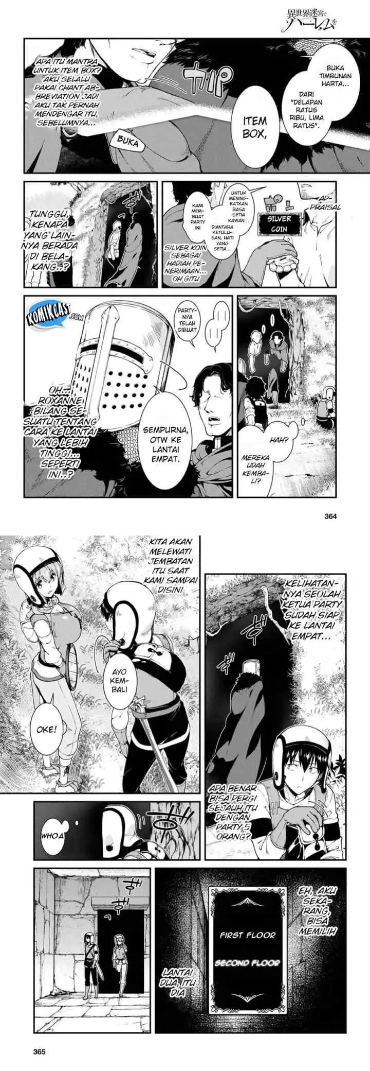 Isekai Meikyuu de Harem wo chapter 17 halaman 11