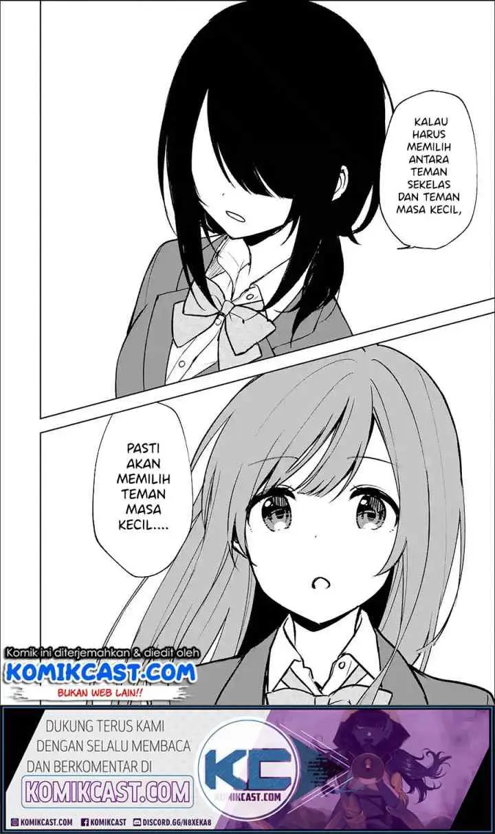 Chikan Saresou ni Natteiru S-kyuu Bishoujo wo Tasuketara Tonari no Seki no Osanajimi datta chapter 16 halaman 8