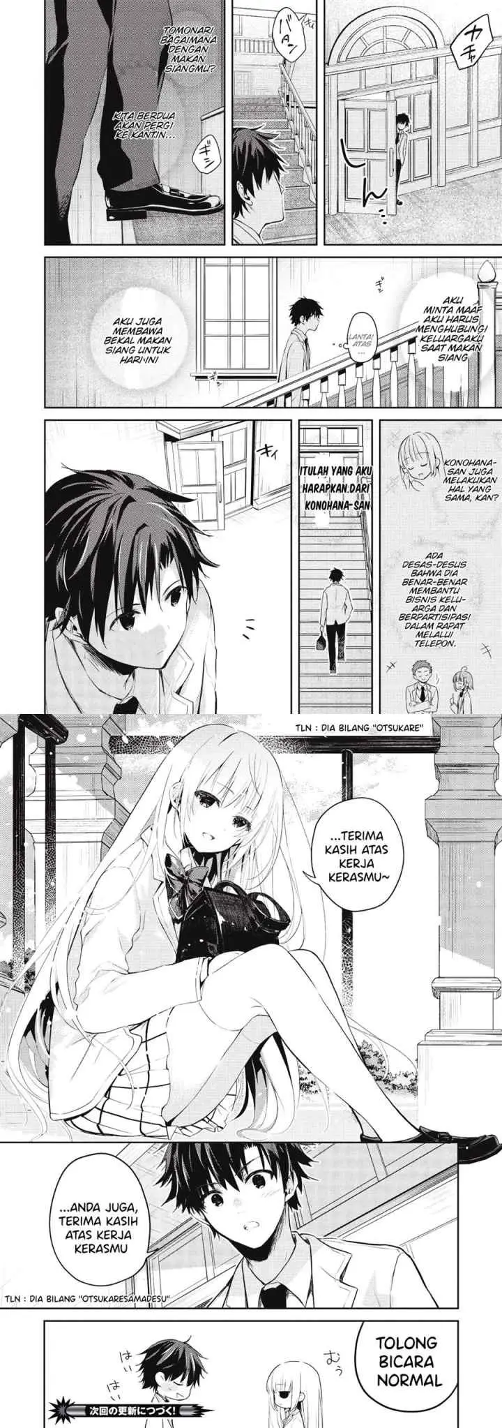 Saijo no Osewa ~Takane no Hana Darakena Meimon Kou de, Gakuin Ichi no Ojou-sama (Seikatsu Noryoku Kaimu) o Kagenagara Osewa suru Koto ni Narimashita~ chapter 3 halaman 13