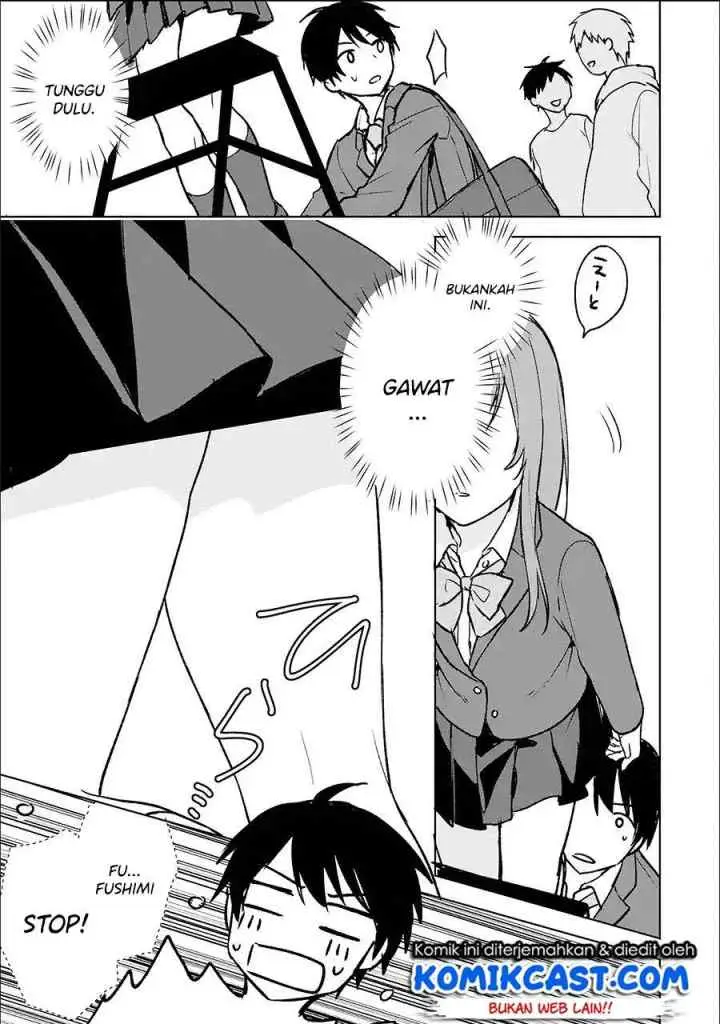 Chikan Saresou ni Natteiru S-kyuu Bishoujo wo Tasuketara Tonari no Seki no Osanajimi datta chapter 19.1 halaman 9