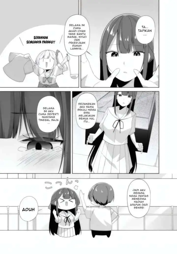 Madogiwa henshuu to baka ni sareta ore ga, futago JK to doukyo suru koto ni natta chapter 9.1 halaman 14
