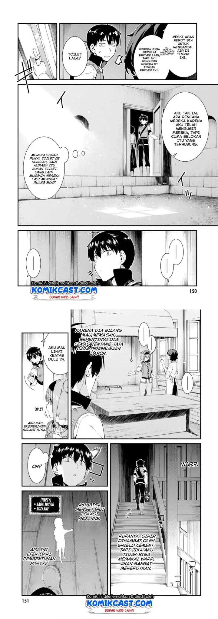 Isekai Meikyuu de Harem wo chapter 24 halaman 10