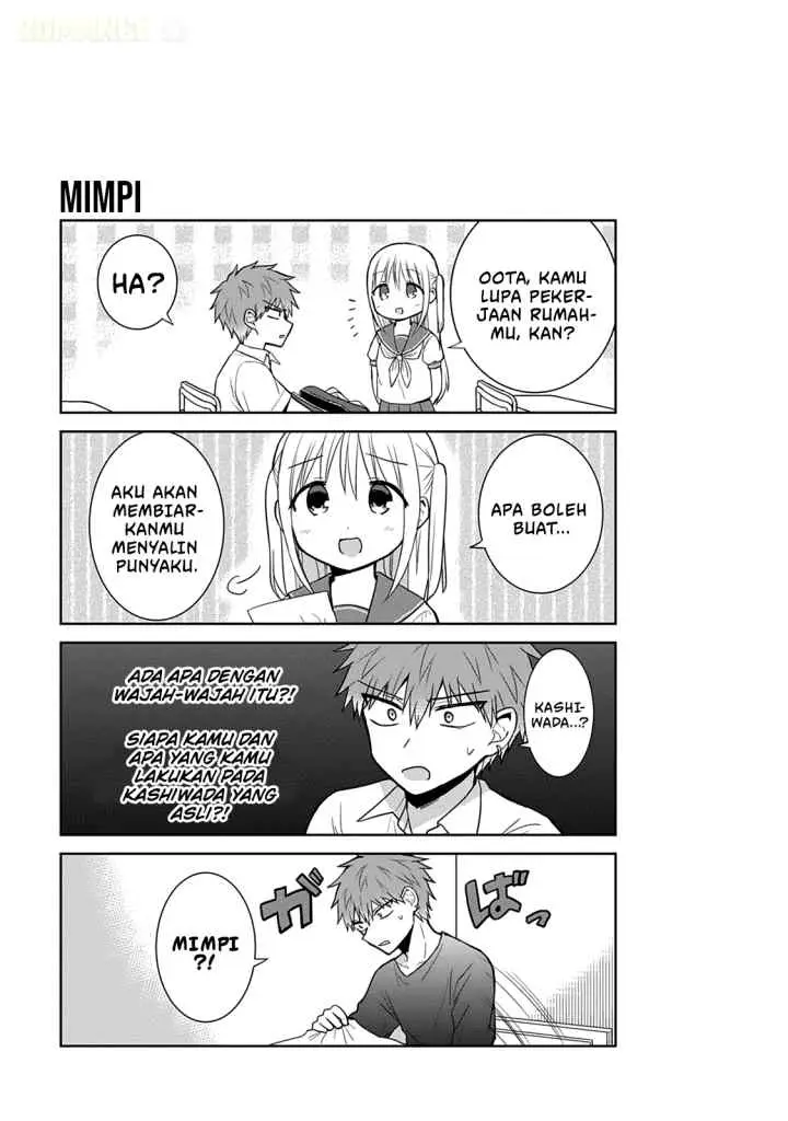 Kao ni denai Kashiwada-san to Kao ni deru Ota-kun chapter 38 halaman 11