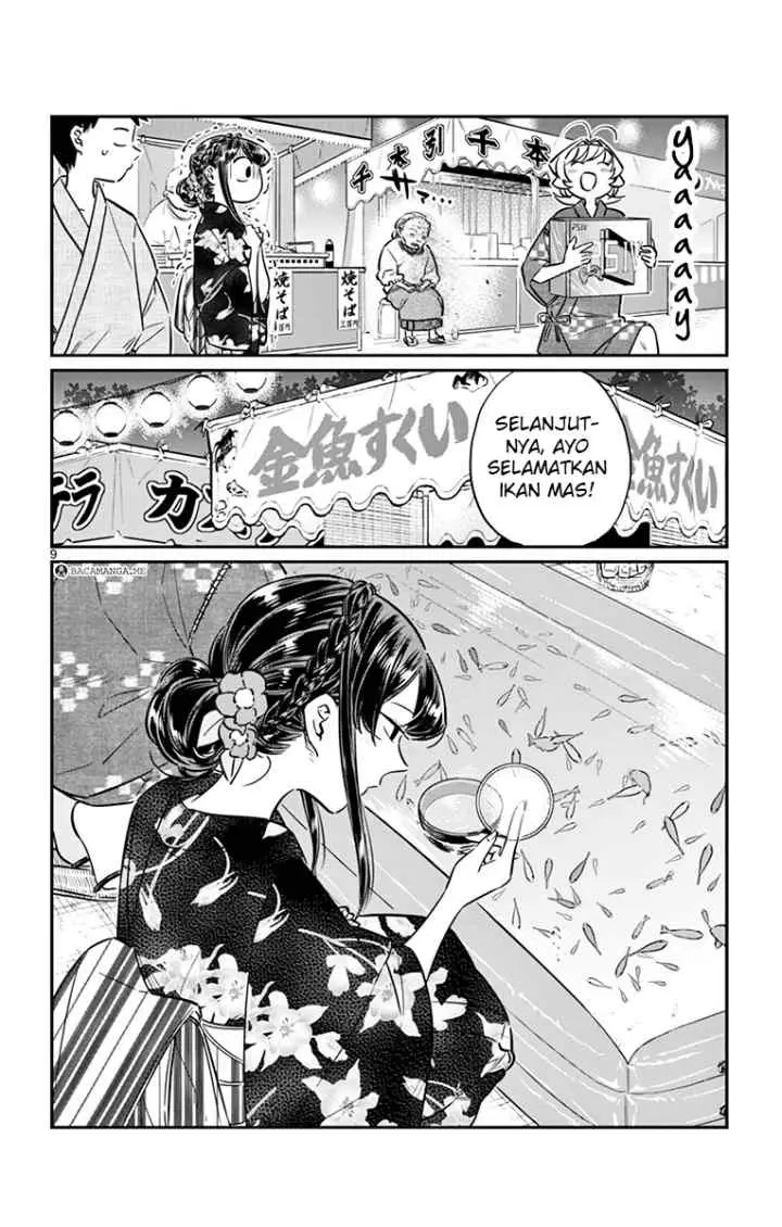 Komi-san wa Komyushou Desu chapter 47 halaman 9