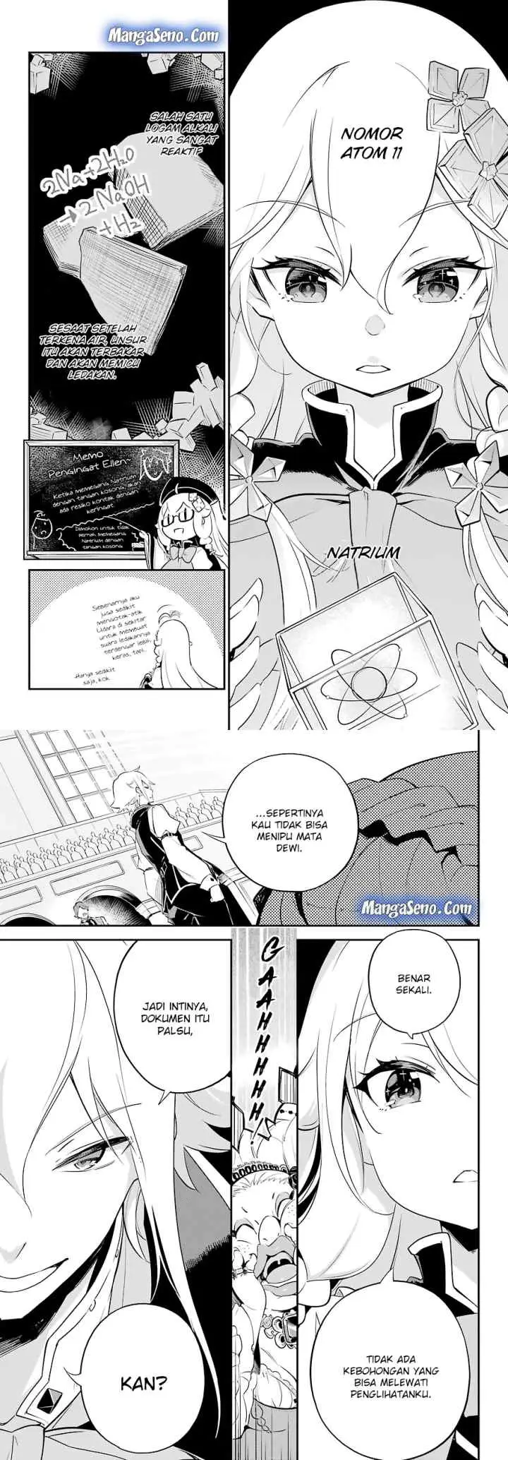 Chichi wa Eiyuu Haha wa Seirei Musume no Watashi wa Tenseisha chapter 6 halaman 7