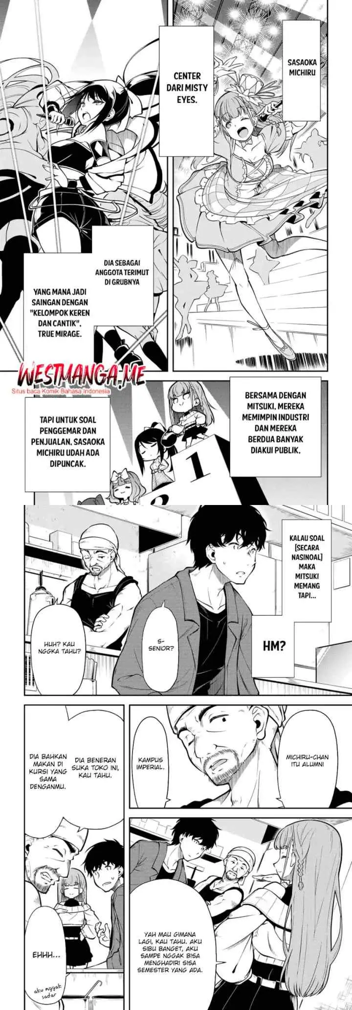 Kokuminteki Idol ni natta Osananajimi ga, Boro Apartment ni Sunderu Ore no Tonari ni Hikkoshite Kita Ken chapter 4.1 halaman 8