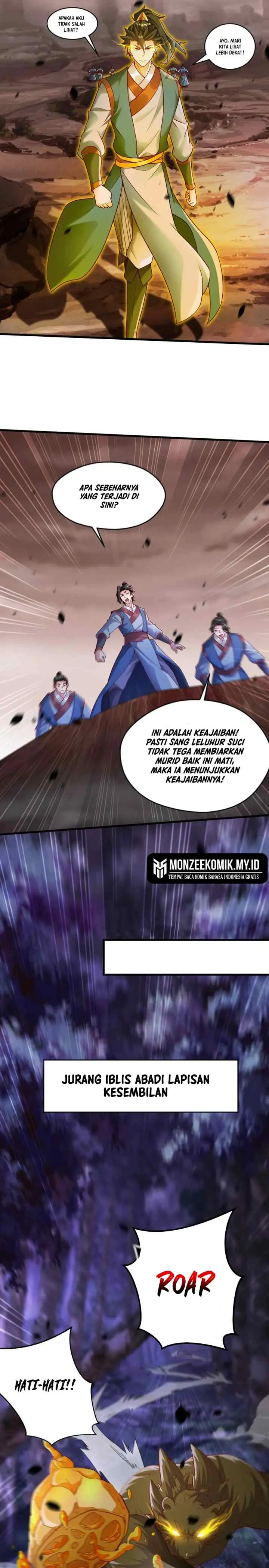 I Scared the Divine Lord as I handed over the Ancient Immortal Pill chapter 58 halaman 8