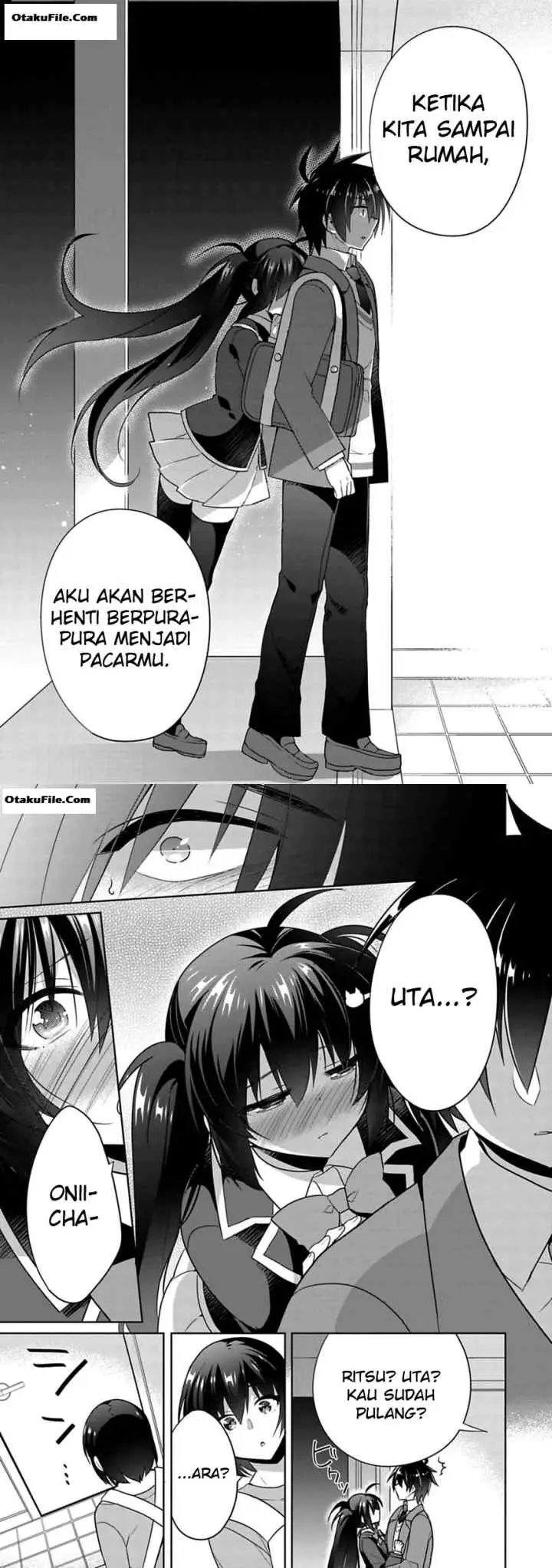 Siscon Ani to Brocon Imouto ga Shoujiki ni Nattara chapter 1 halaman 18