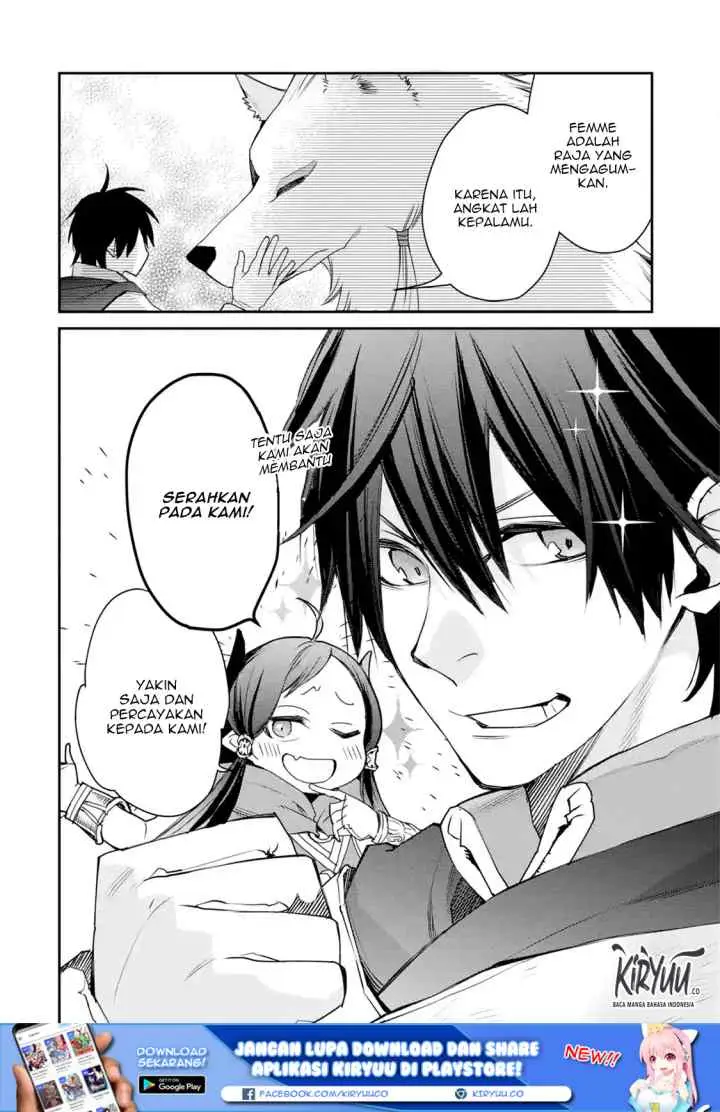 Saikyou no Madoshi. Hisa ni Ya wo Ukete Shimatta no de Inaka no Eihei ni Naru chapter 12.1 halaman 16