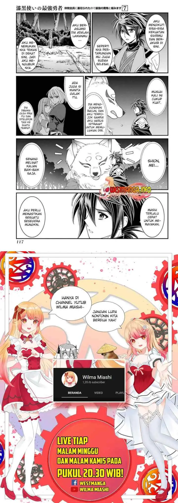 Shikkoku Tsukai no Saikyo Yusha Nakama Zen'in ni Uragira Retanode Saikyo no Mamono chapter 35 halaman 11