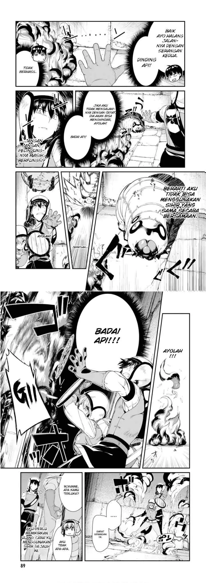 Isekai Meikyuu de Harem wo chapter 22 halaman 9