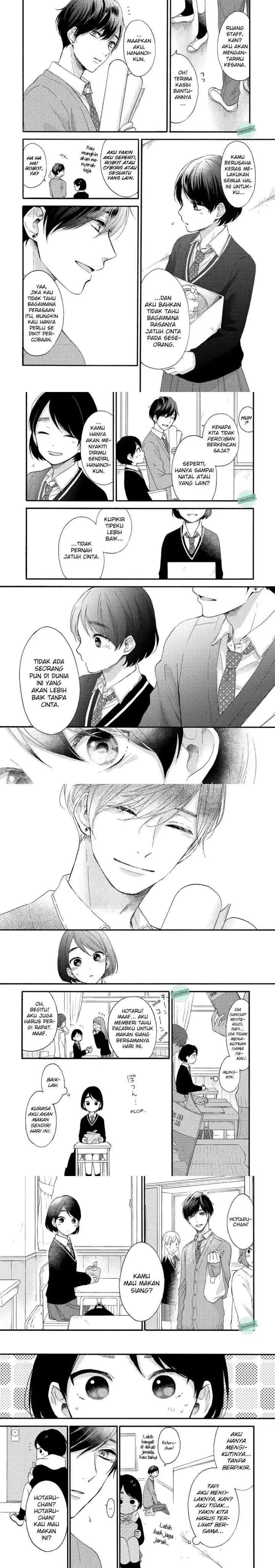 Hananoi-kun to Koi no Yamai chapter 1 halaman 6