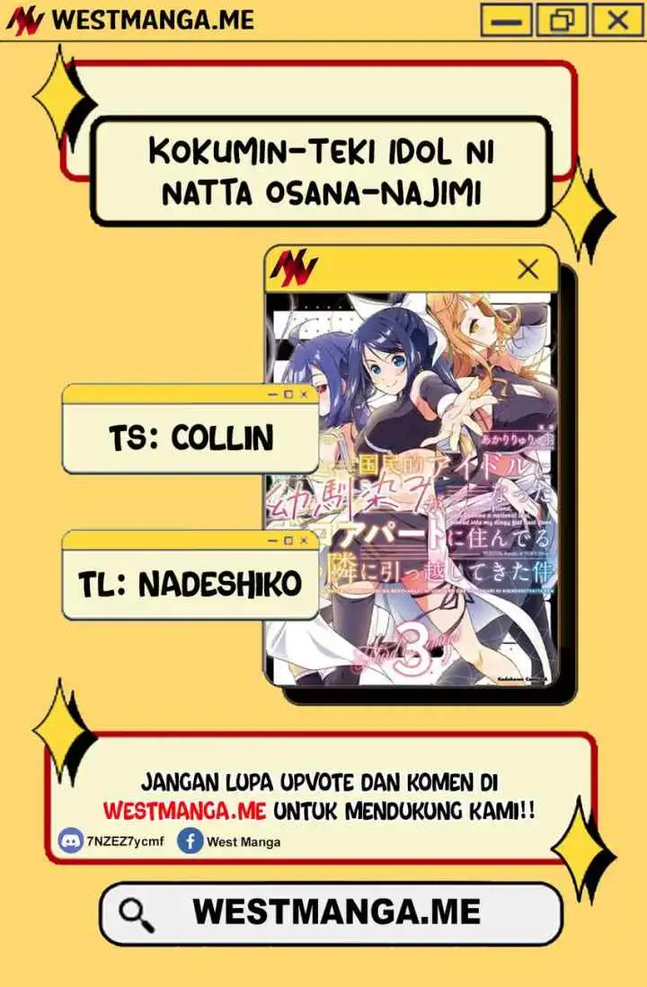 Kokuminteki Idol ni natta Osananajimi ga, Boro Apartment ni Sunderu Ore no Tonari ni Hikkoshite Kita Ken chapter 4.2 halaman 4