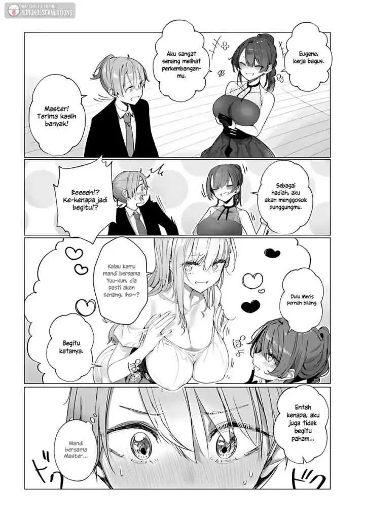 Doukyo Shiteiru Kensei no Onna Shishou ga Kawaisugite Mainichi Shiawase Desu chapter 9.1 halaman 16