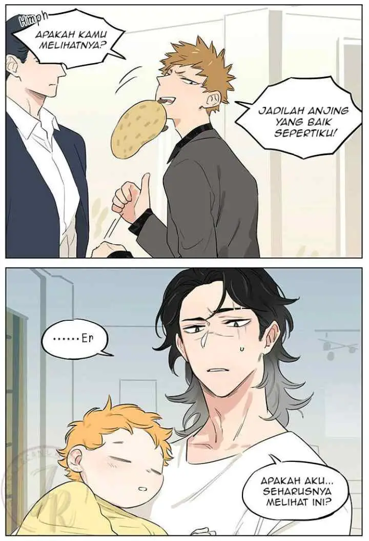 Papa Wolf and the Puppy chapter 47 halaman 14