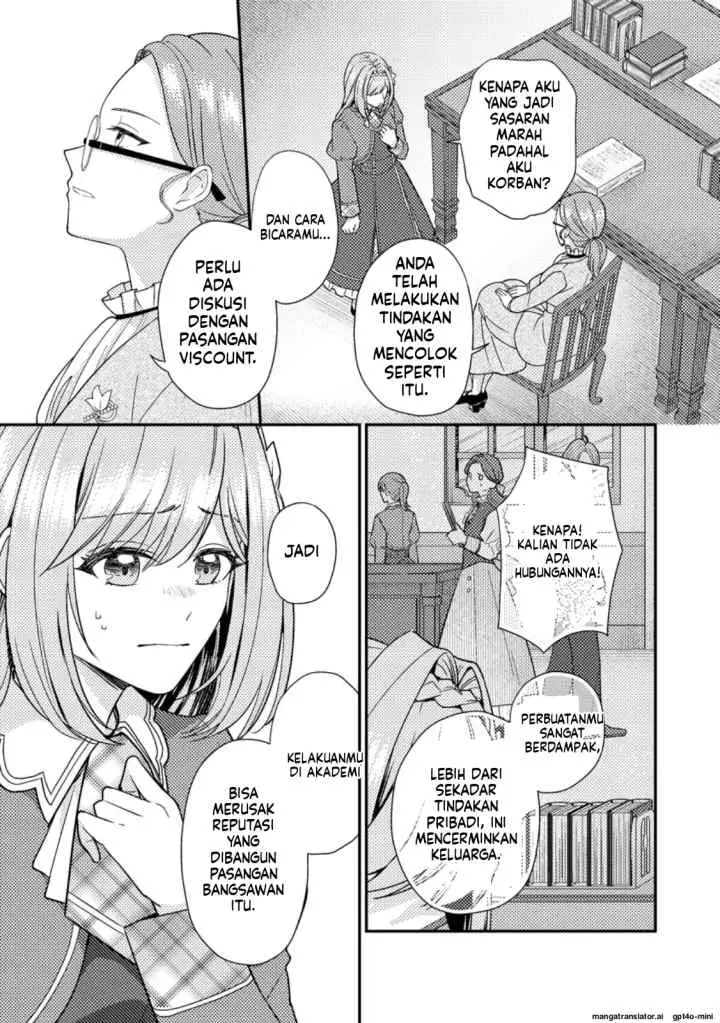 Heroine ga Kuru Mae ni Ninshin shimashita ~Tsunda Hazu no Akuyaku Reijou desuga, Douyara Chigau youdesu~ chapter 3.3 halaman 7