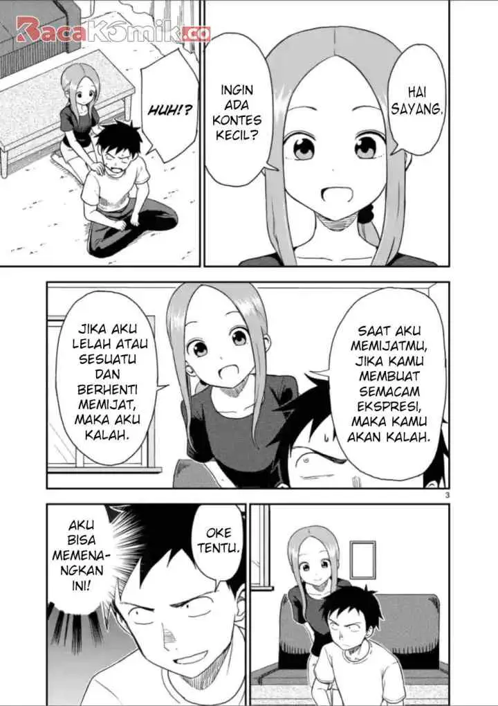 Karakai Jouzu no (Moto) Takagi-san chapter 49 halaman 4