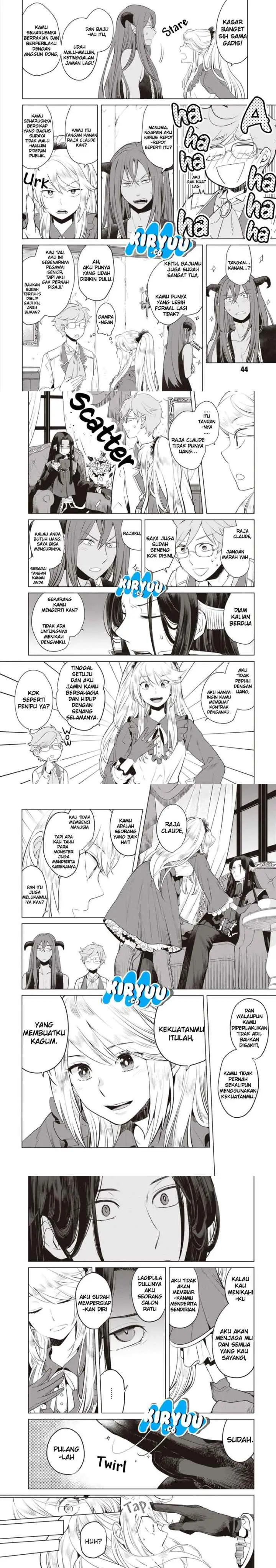 I'm a Villainous Daughter so I'm going to keep the Last Boss chapter 1 halaman 12