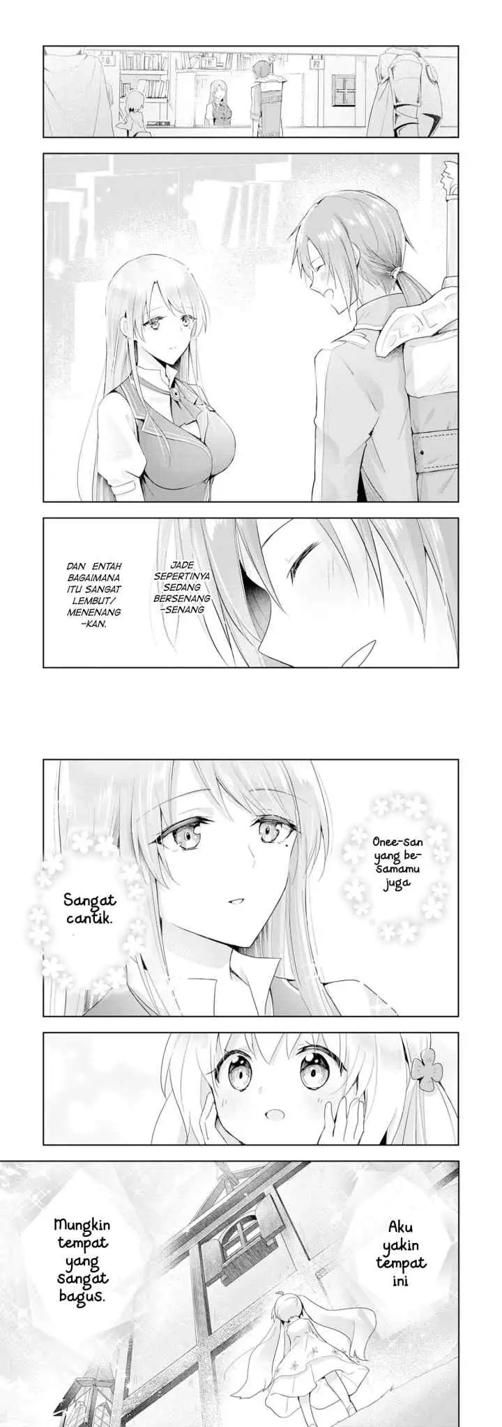 Uketsukejo ni Kokuhaku Shitakute Girudo ni Kayoitsumetara Eiyu ni Natteta chapter 2 halaman 13
