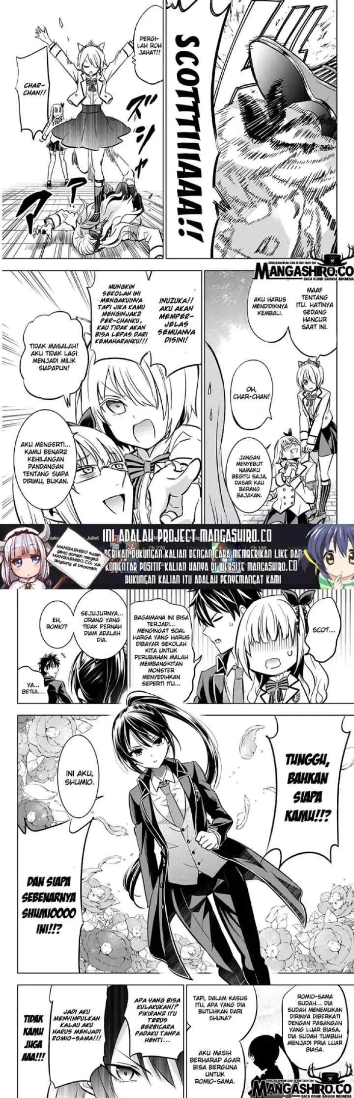 Kishuku Gakkou no Juliet chapter 92 halaman 8