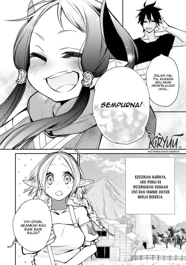 Saikyou no Madoshi. Hisa ni Ya wo Ukete Shimatta no de Inaka no Eihei ni Naru chapter 10.3 halaman 10