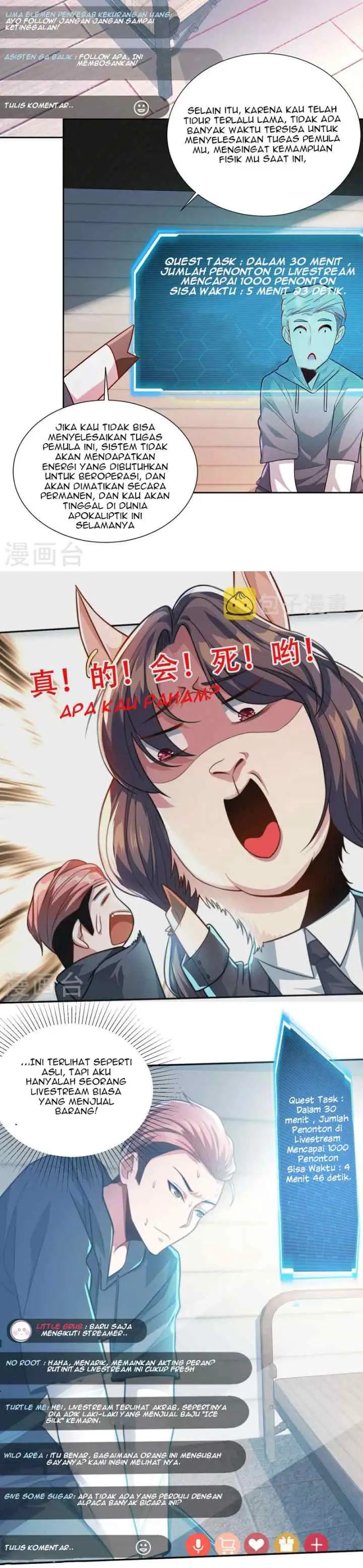 Apocalypse Livestream - Start With Alpaca! chapter 1 halaman 15