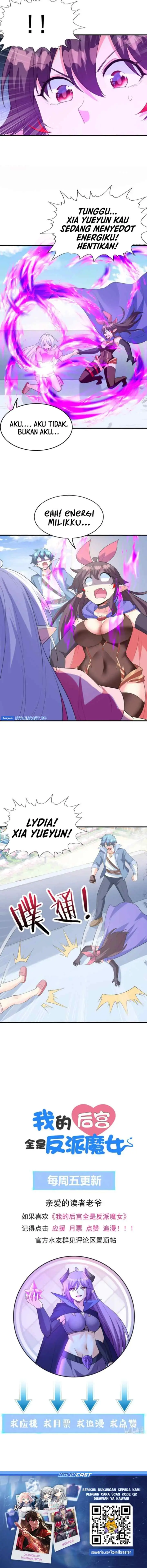 My Harem Is Entirely Female Demon Villains chapter 138 halaman 12