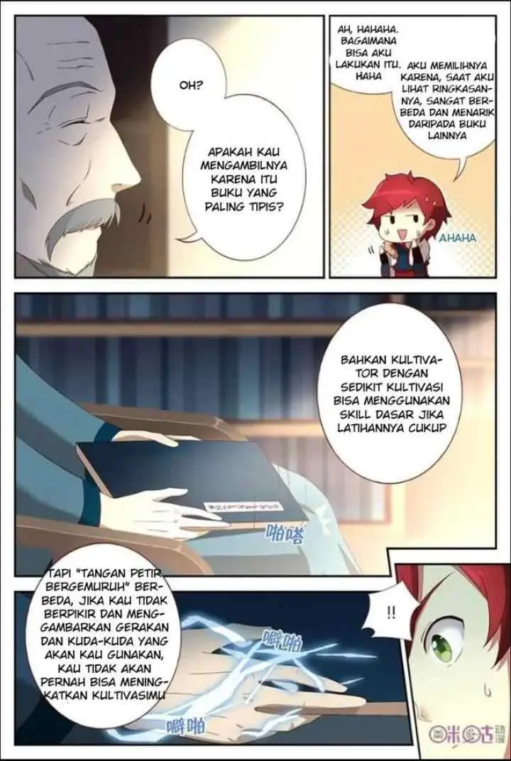 Martial God's Space chapter 6 halaman 8