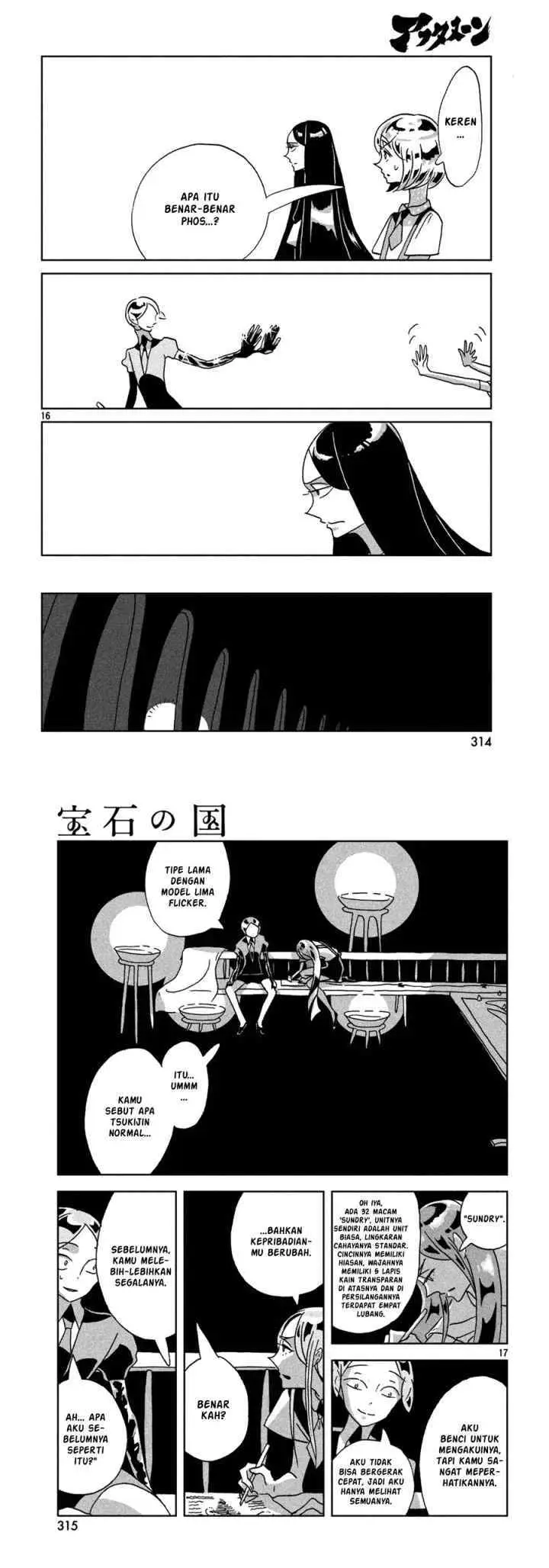 Houseki no Kuni chapter 22 halaman 9