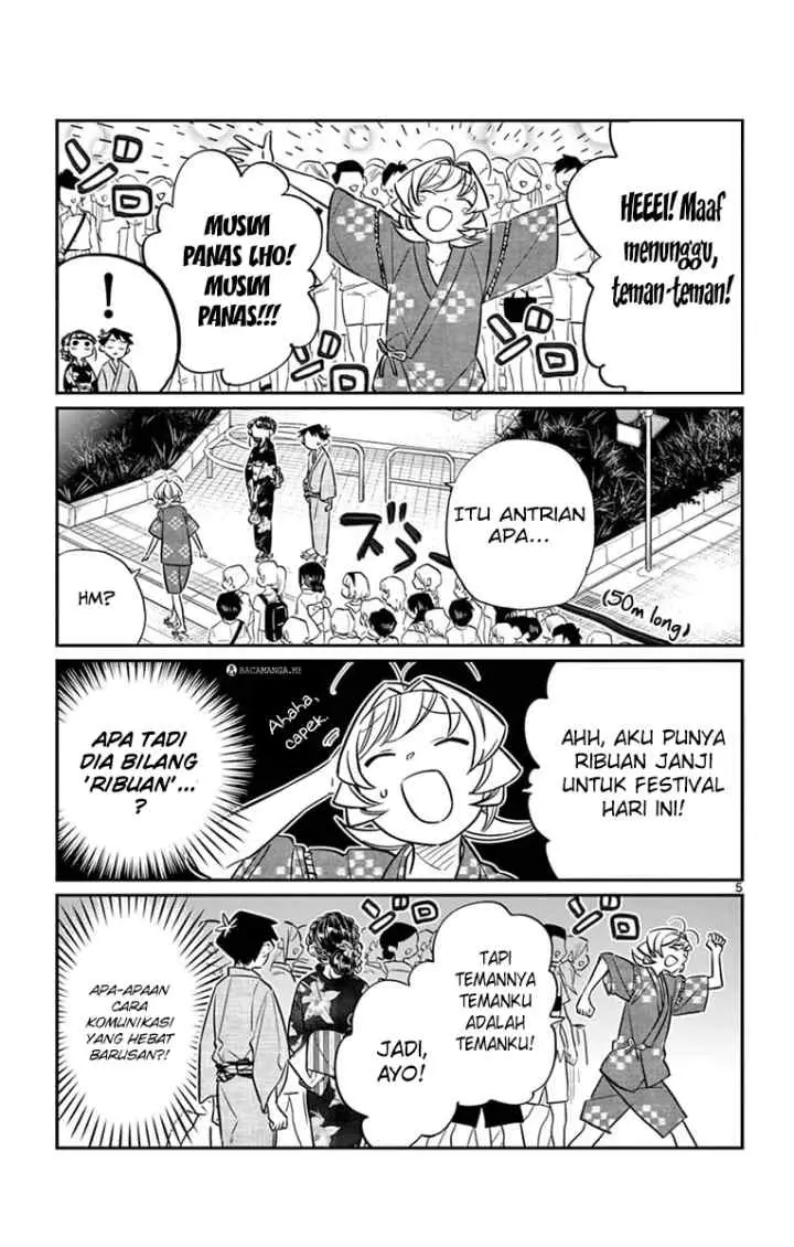 Komi-san wa Komyushou Desu chapter 46 halaman 6
