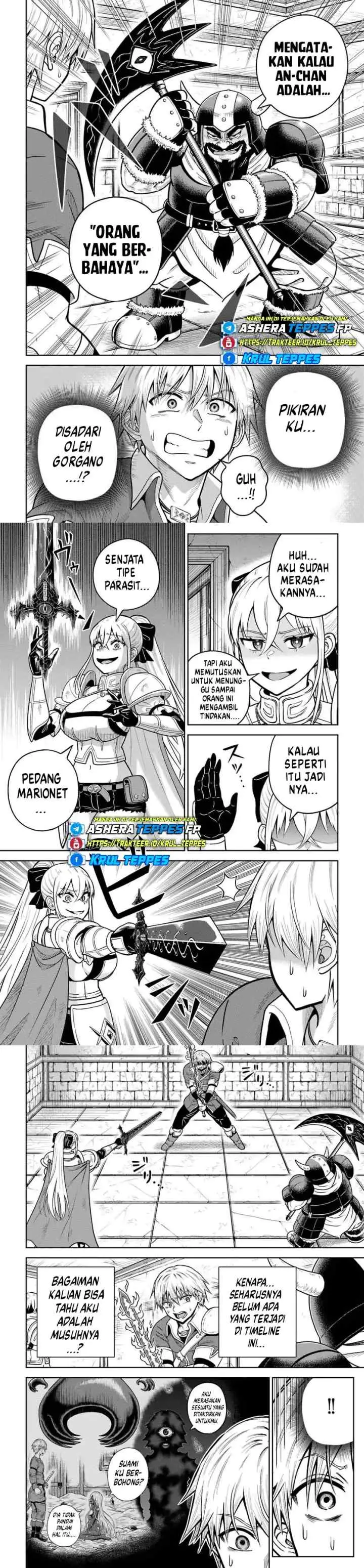 Dungeon ni Hisomu Yandere na Kanojo ni Ore wa Nando mo Korosareru chapter 34 halaman 8