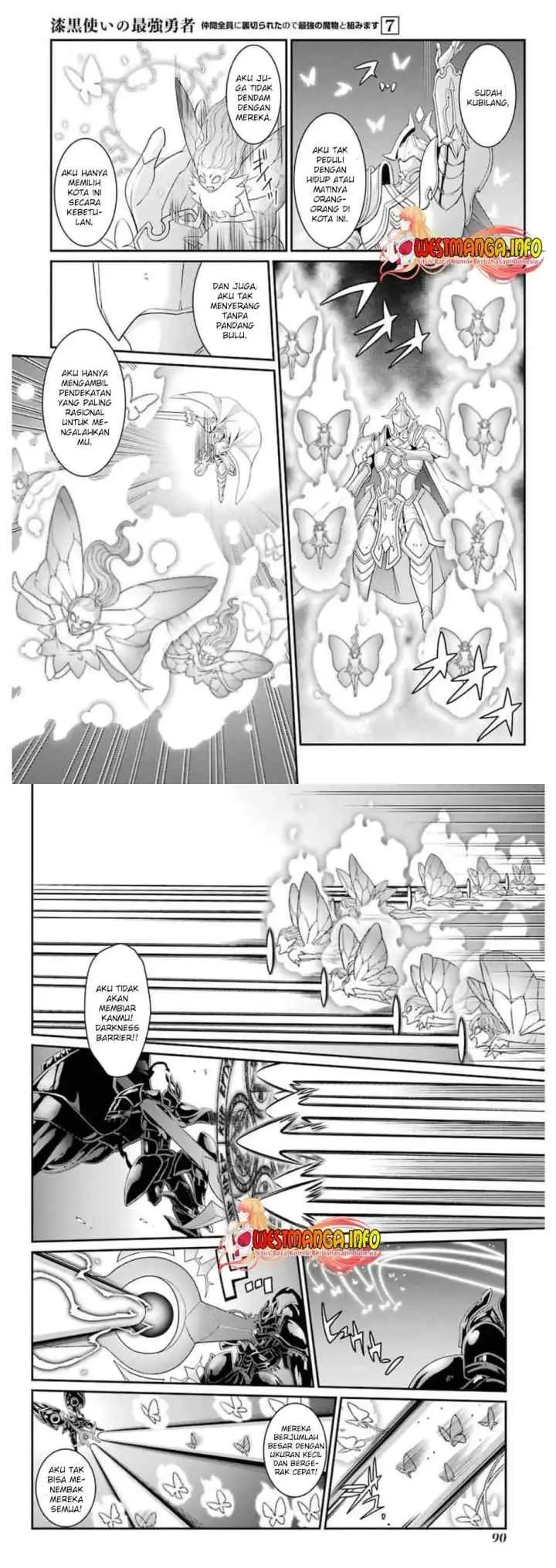 Shikkoku Tsukai no Saikyo Yusha Nakama Zen'in ni Uragira Retanode Saikyo no Mamono chapter 34 halaman 14