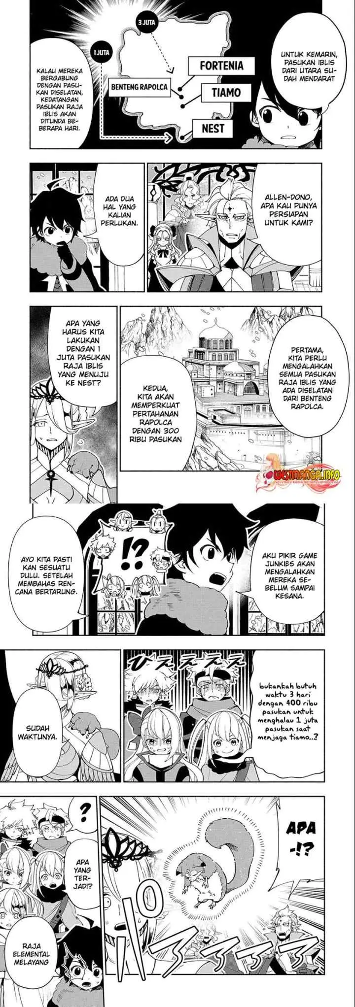 Hell Mode: Yarikomi Suki no Gamer wa Hai Settei no Isekai de Musou Suru chapter 47 halaman 8