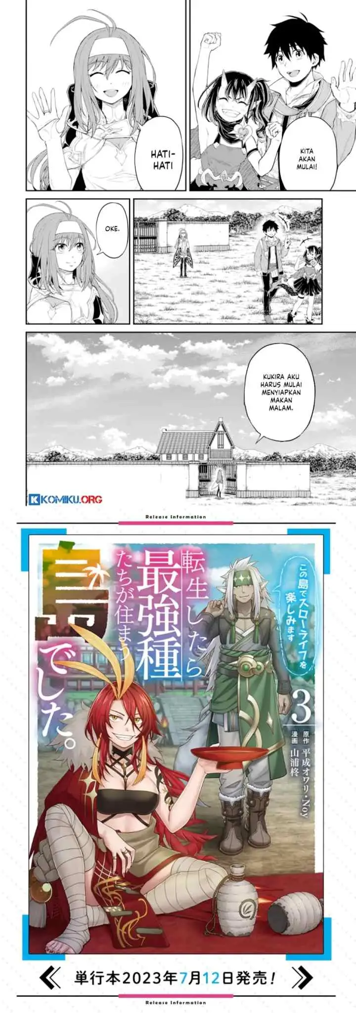 Tenseishitara Saikyou Shutachi ga Sumau Shima deshita. Kono Shima de Slow Life wo Tanoshimimasu chapter 14 halaman 19