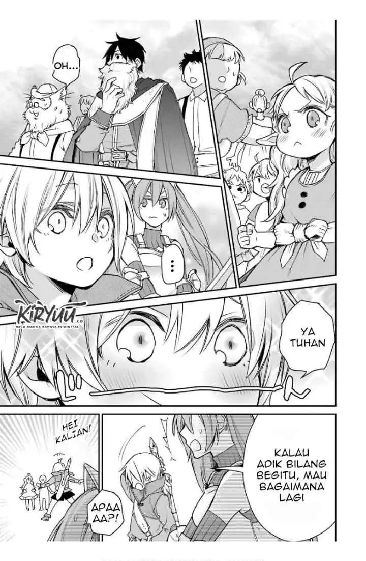 Saikyou no Madoshi. Hisa ni Ya wo Ukete Shimatta no de Inaka no Eihei ni Naru chapter 14.2 halaman 11