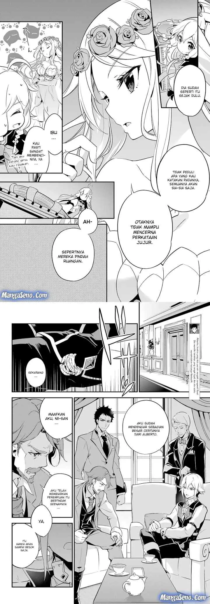 Chichi wa Eiyuu Haha wa Seirei Musume no Watashi wa Tenseisha chapter 3 halaman 6