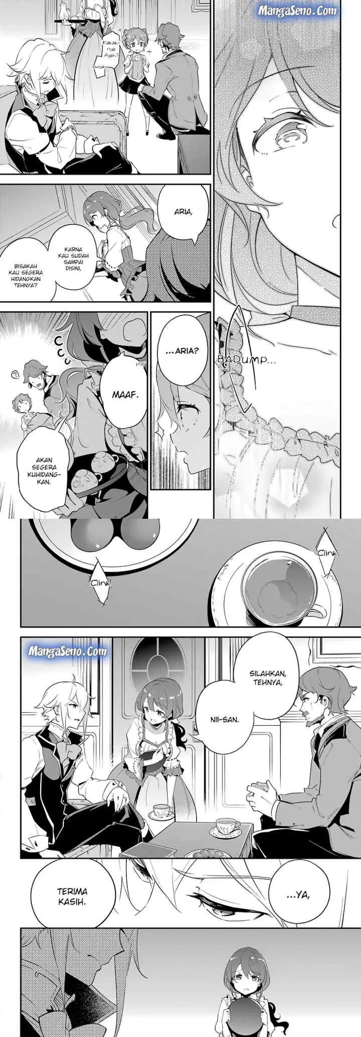 Chichi wa Eiyuu Haha wa Seirei Musume no Watashi wa Tenseisha chapter 11 halaman 9