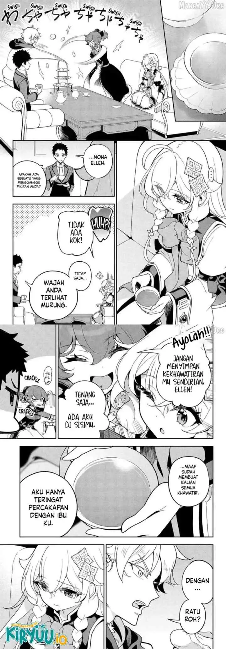 Chichi wa Eiyuu Haha wa Seirei Musume no Watashi wa Tenseisha chapter 77 halaman 6