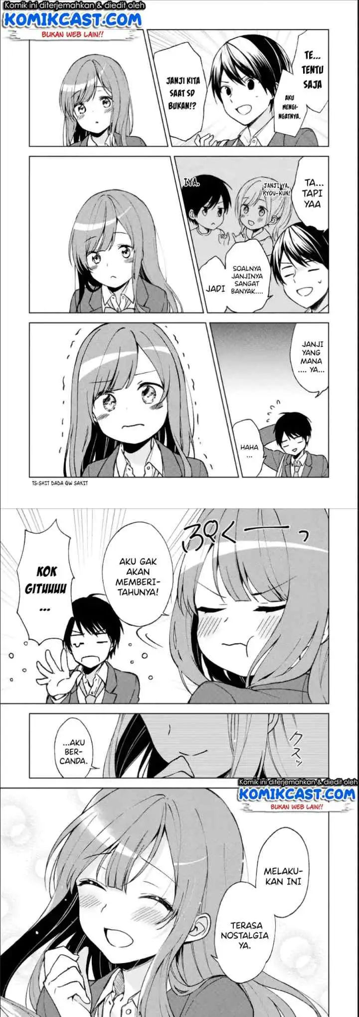Chikan Saresou ni Natteiru S-kyuu Bishoujo wo Tasuketara Tonari no Seki no Osanajimi datta chapter 3 halaman 5