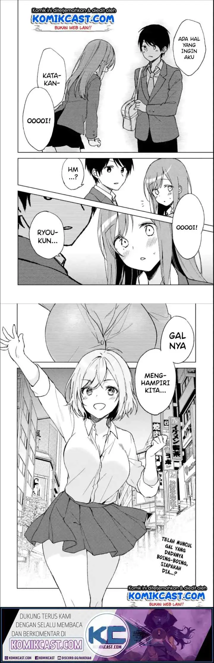 Chikan Saresou ni Natteiru S-kyuu Bishoujo wo Tasuketara Tonari no Seki no Osanajimi datta chapter 3 halaman 12