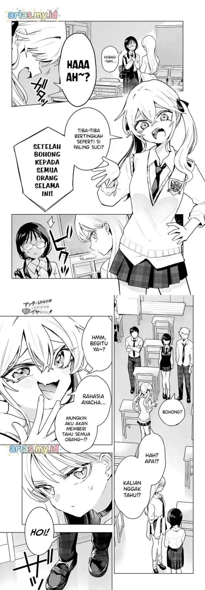 Anta to Osananajimitte dake demo Iyananoni! ~Zekkou kara Hajimaru S-kyuu Bishoujo to no Gakuen Nariagari Seikatsu~ chapter 10 halaman 5