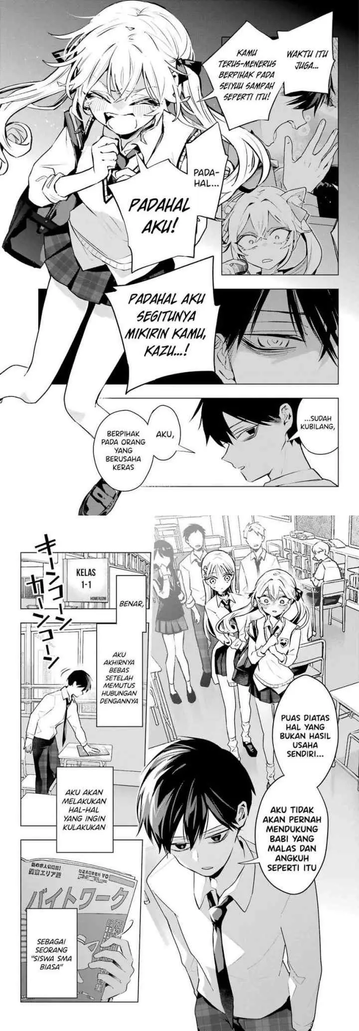 Anta to Osananajimitte dake demo Iyananoni! ~Zekkou kara Hajimaru S-kyuu Bishoujo to no Gakuen Nariagari Seikatsu~ chapter 5 halaman 10