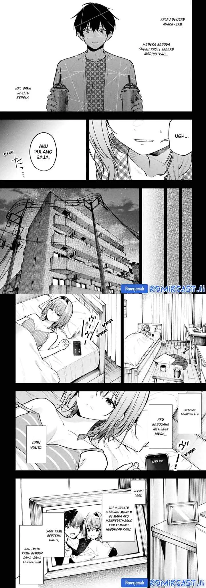 Kanojo ni Uwaki Sareteita Ore ga Koakuma na Kouhai ni Natsukarete Imasu chapter 31 halaman 14