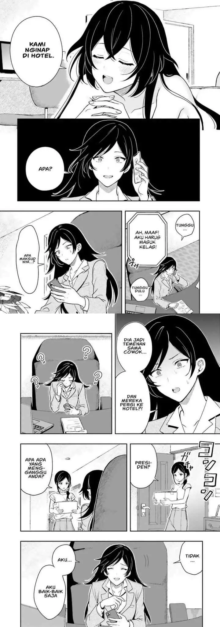 Takachiho Honoka-senpai ga SUKIde SUKIde Iroiro Gamandekinai chapter 9 halaman 5