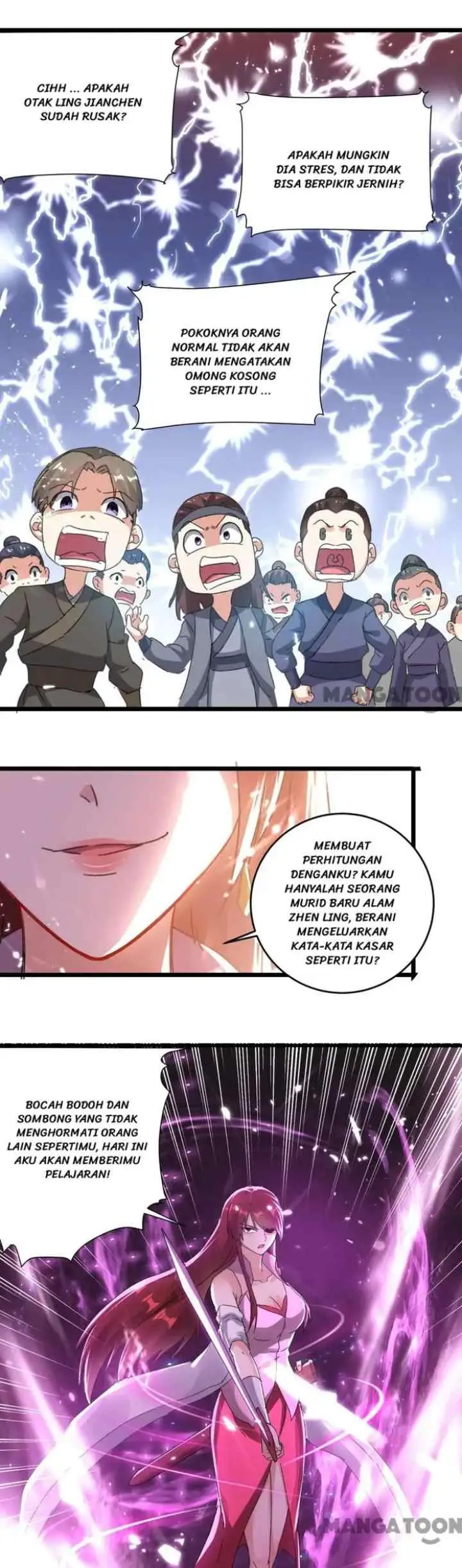Ling Tian Shendi chapter 157 halaman 9