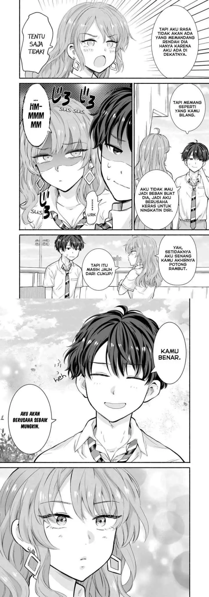 Nee, Mou Isso Tsukiacchau? Osananajimi no Bishoujo ni Tanomarete, Camo Kareshi Hajimemashita chapter 17 halaman 9