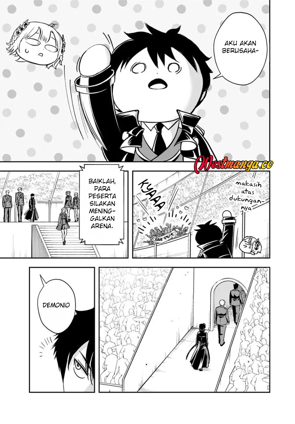 Sono Akuyaku Kizoku, Mama Heroine ga Suki Sugiru ~Shinshi na Doryoku de Saikyou to Nari Fuguu na Oshi Chara Tasukemakuru~ chapter 40 halaman 7