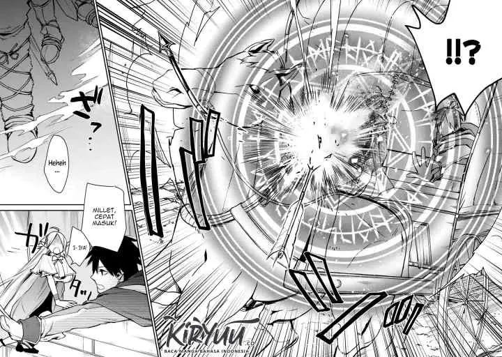 Saikyou no Madoshi. Hisa ni Ya wo Ukete Shimatta no de Inaka no Eihei ni Naru chapter 8.1 halaman 9