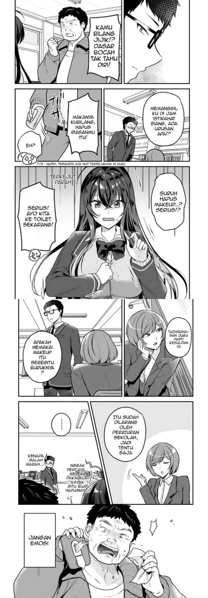 Gari Tsutomu-kun to Uraaka-san - Sanzan Osewa ni Natteiru Ero-kei Uraaka Joshi no Shoutai ga Kurasu no Idol Datta Ken chapter 1 halaman 9