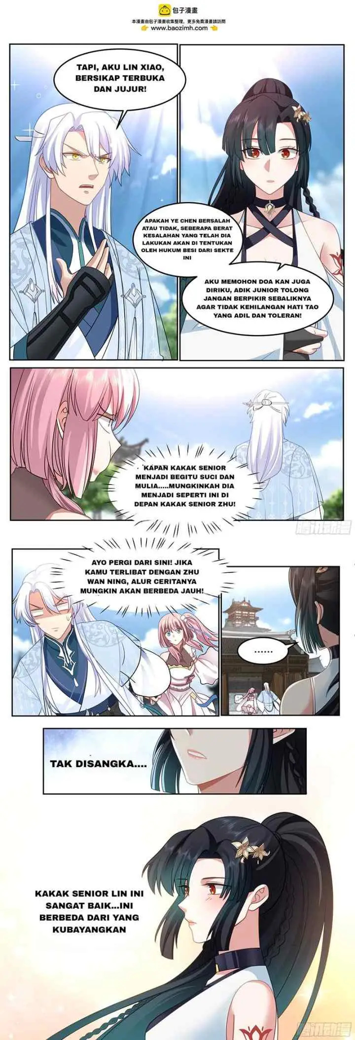 The Villain's Senior Brother And His Junior Sisters Are All Yanderes chapter 38 halaman 5